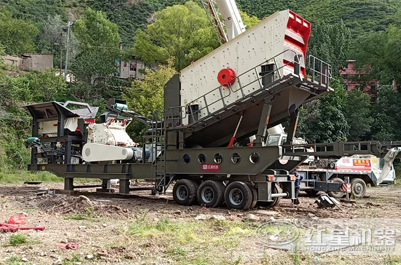 日產(chǎn)千噸石料用多大的破碎機型號，破碎建筑垃圾用的